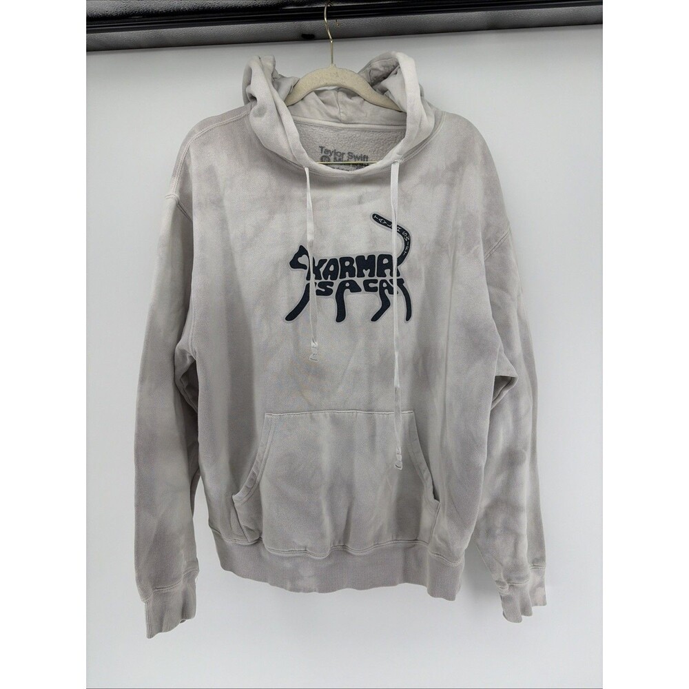 Taylor Swift Midnights Era Tour Karma is a Cat Hoodie Size M Official Merch